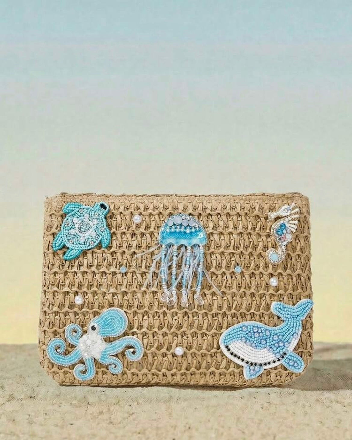 ‘Pina’ Beach Pouch