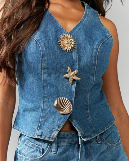 ‘Seashell’ top
