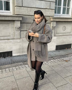 ‘Hailey’ Jacket and Scarf