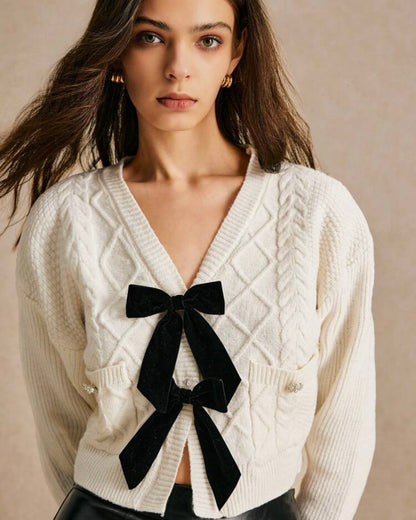 Bow Cardigan II